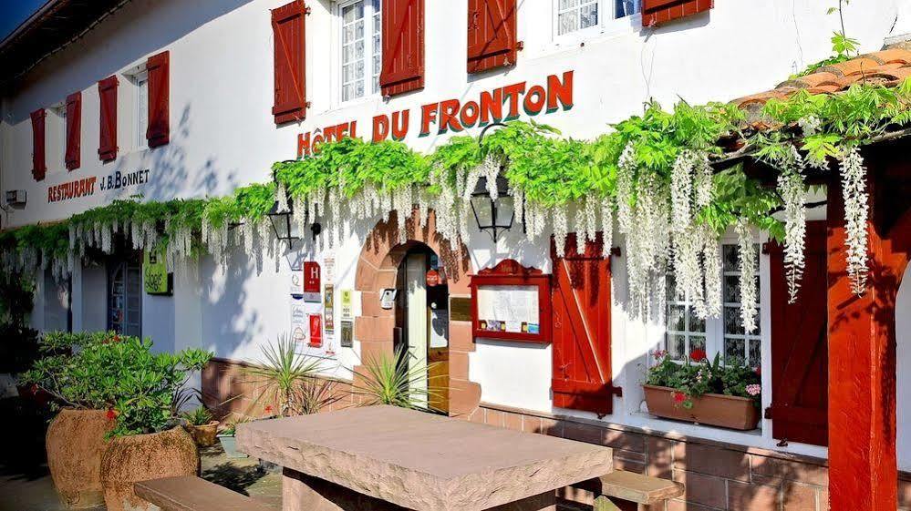 Hotel Restaurant du Fronton Itxassou Extérieur photo